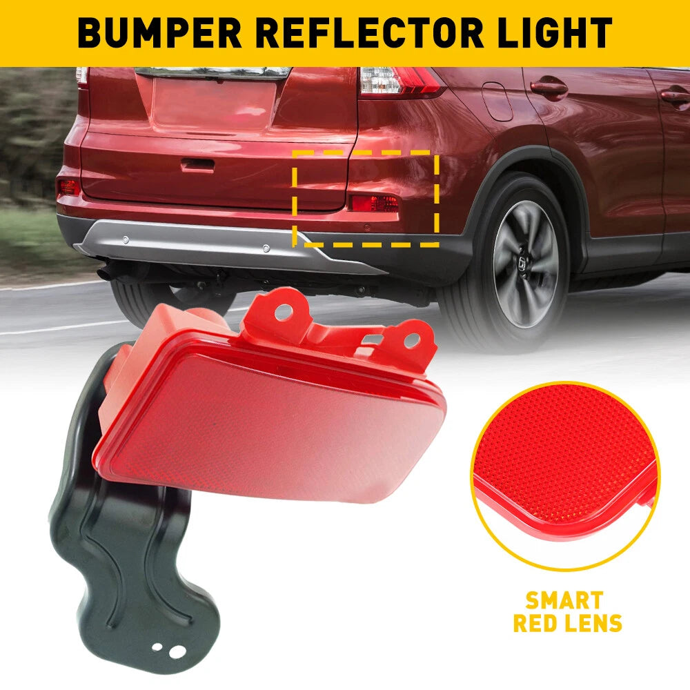 Bumper Reflector For 2015-16 HONDA CRV Rear Right Passenger Side Light Lamp Case 6B93BC-57