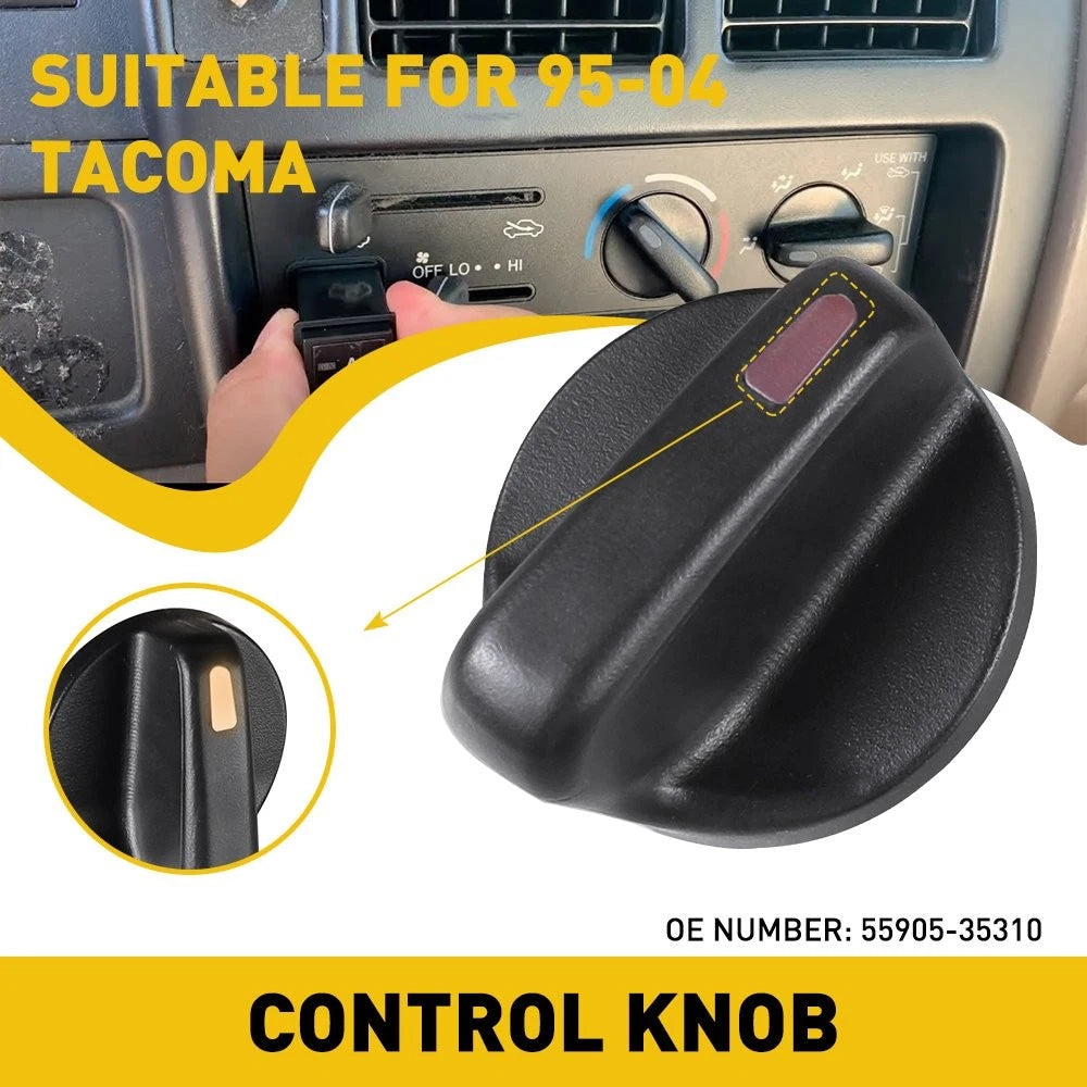 For 1995-2004 Toyota Air Heating Tacoma & Conditioning Control Knob 55905-35310 6B93BC-57