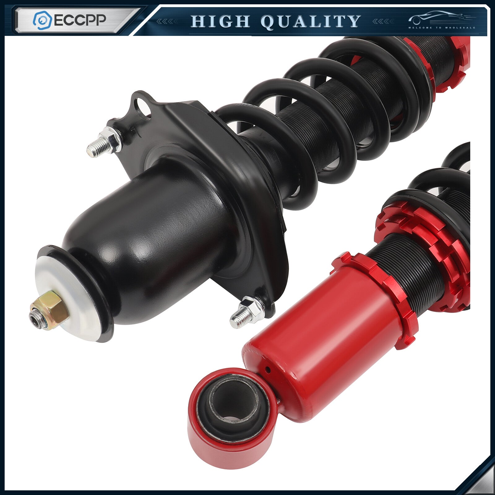 Coilovers Suspension Set Adj. Height Strut Shocks For 03-08 Toyota Corolla E130 6B93BC-57