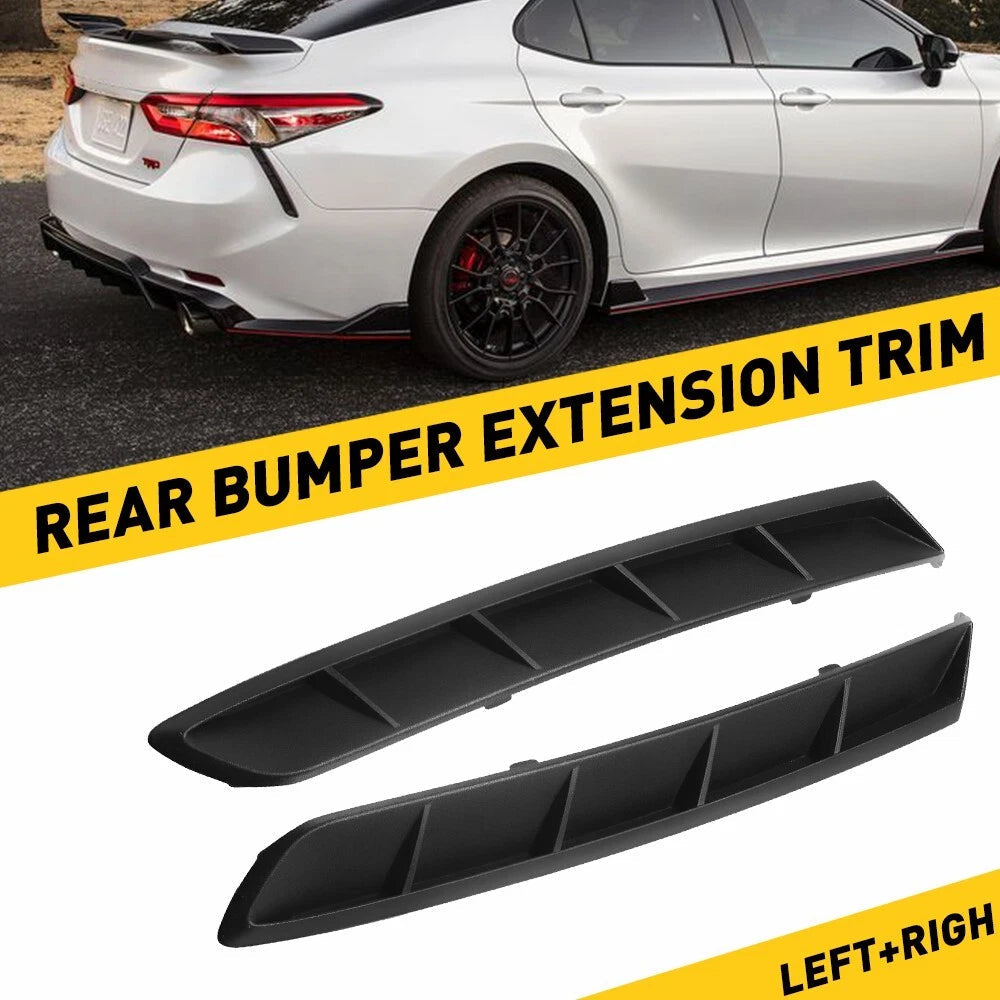 2X Bumper Rear LHRH Grille Lower Molding Trim For 2020-2022 Toyota Camry TRD 6B93BC-57
