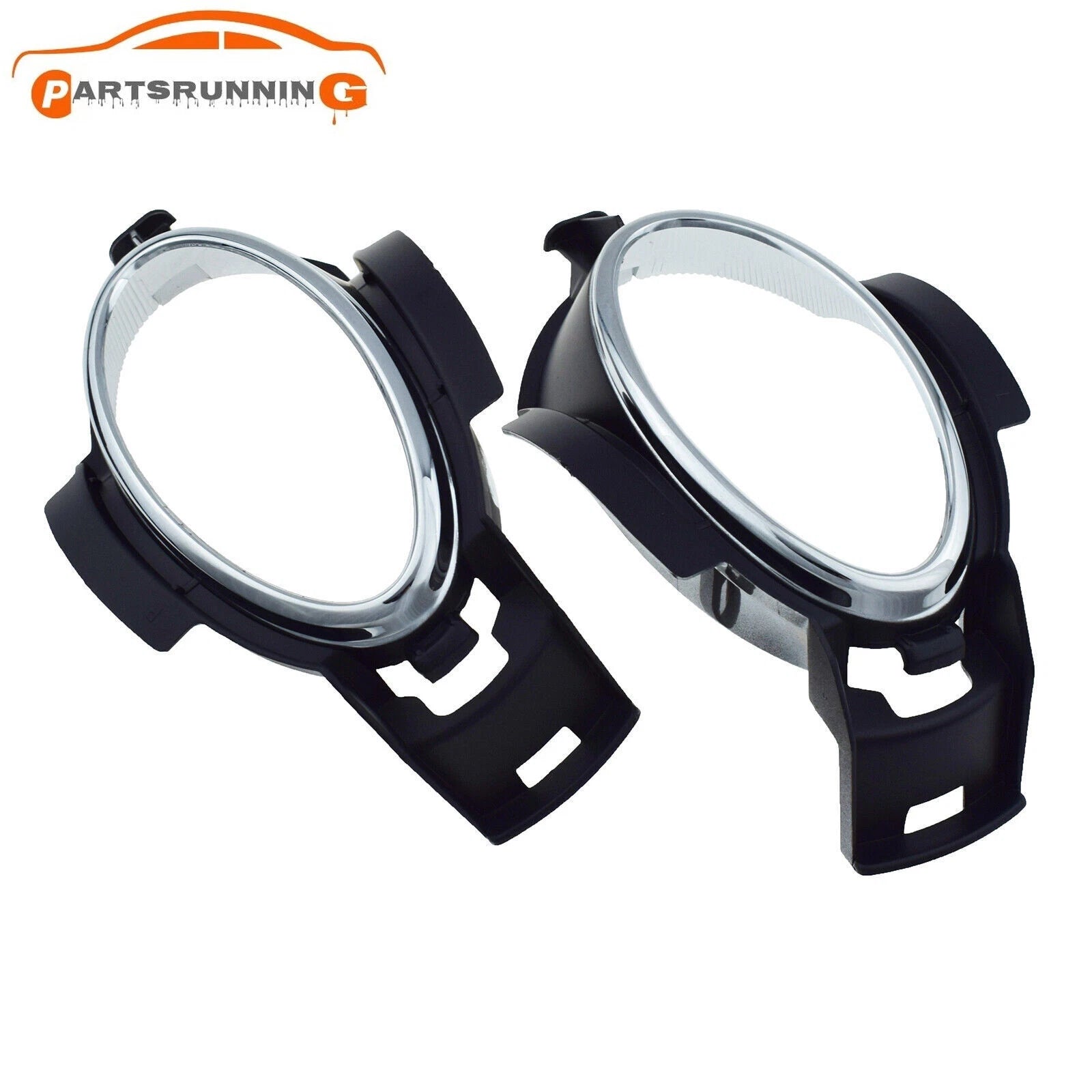 Front Pair Left & Right Fog Light Bezel Lamp Trim For 2007 2008 2009 Lexus ES350 6B93BC-57