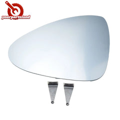 Left Heated Mirror Glass w/ Plate for Porsche Panamera 2010-2016 97073103505 6B93BC-57