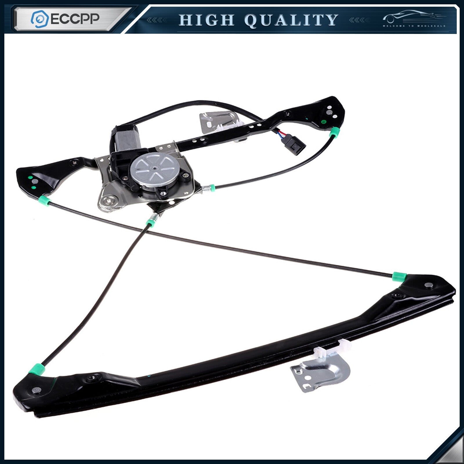 For Pontiac Grand Am 2005-1999 Front Driver Side Window Regulator w/ Motor 6B93BC-57