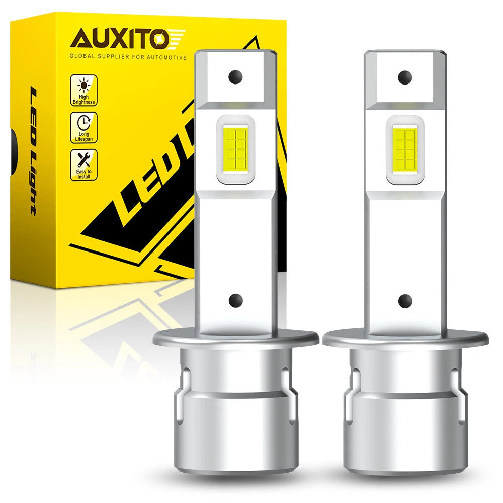 H1 LED Headlight High Beam or Low Beam Bulbs Conversion Kit White Super Bright 6B93BC-57