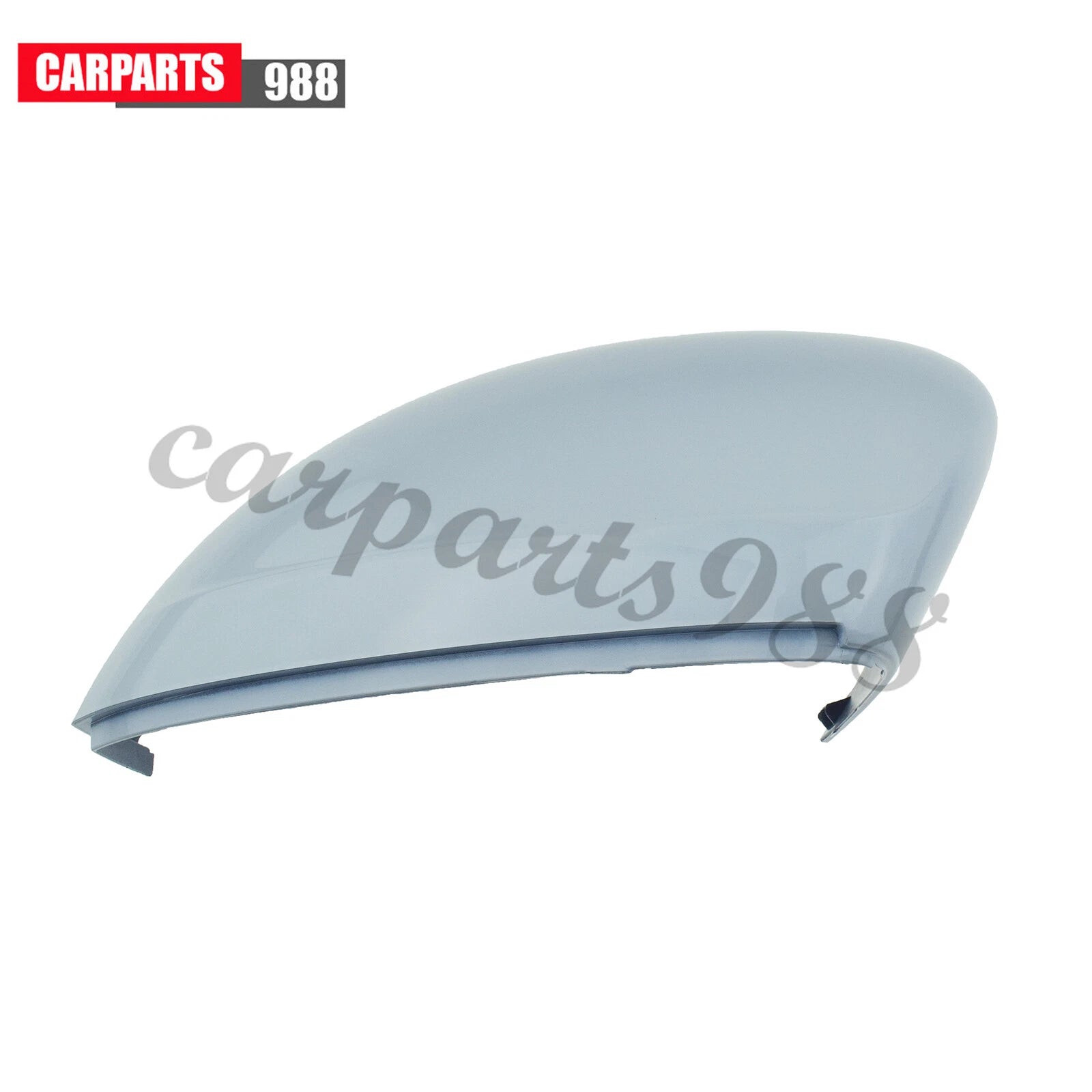Left Side Rear View Mirror Cover White For Volkswagen Tiguan 2018 2019 2020-2022 6B93BC-57