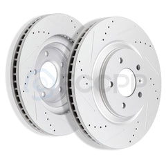 Front Brake Discs Rotors For Buick Allure Cadillac DTS Chevrolet Impala Limited 6B93BC-57