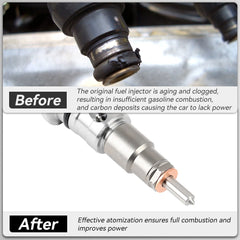 Fuel Injector For Hyundai HL770-7A Cummins QSB6.7 for Komatsu PC200-8 for ZW180