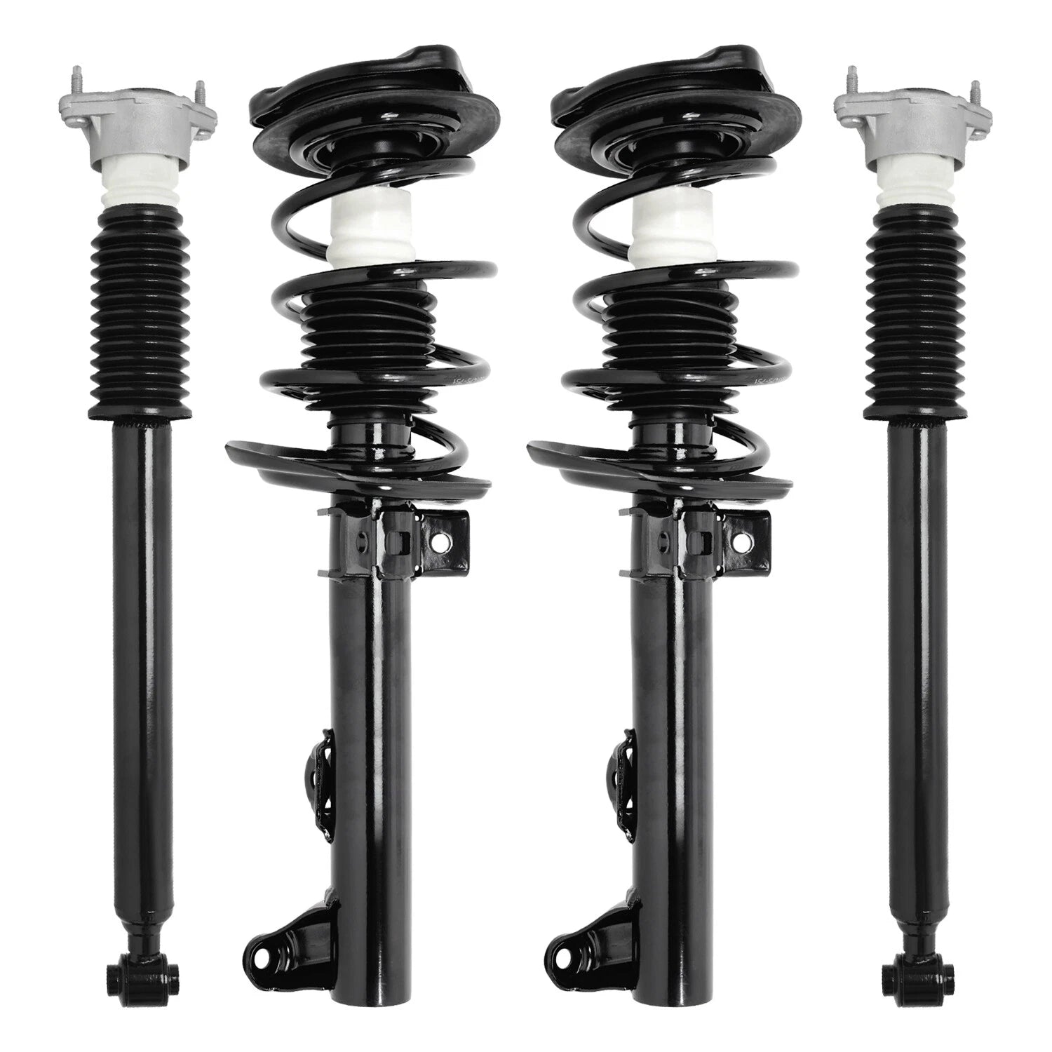 Front & Rear Complete Strut Assembly Shock Kit for 2008-2009 Mercedes-Benz 6B93BC-57