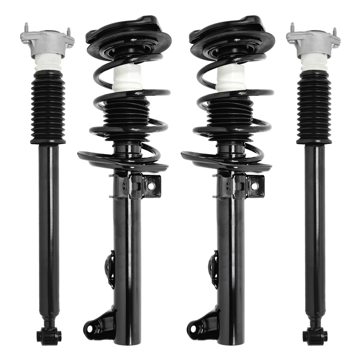 Front & Rear Complete Strut Assembly Shock Kit for 2008-2009 Mercedes-Benz 6B93BC-57
