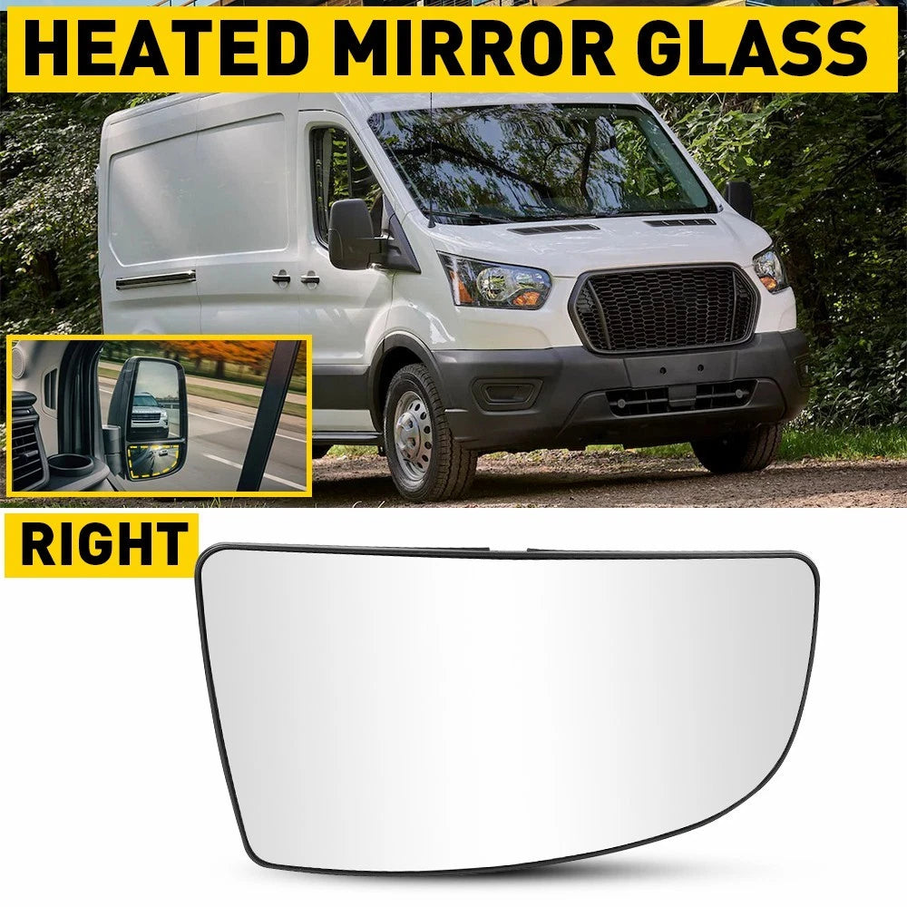 Mirror Glass Lower Convex Passenger Side for Ford Transit 150 250 BK3Z17K707A EA 6B93BC-57
