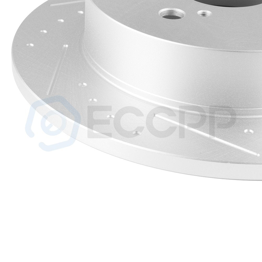 Ceramic Brake Pads And Rotors Front Rear For 2006 2007 2008-2018 Toyota RAV4 6B93BC-57