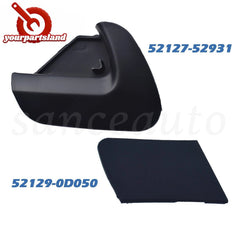 2x Front Bumper Tow Hook Cover 52127-52931 For Toyota Yaris LE 12-14 52129-0D050 6B93BC-57