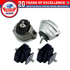Fits 2004-2005 BMW 525i 2.5L Engine Motor&Transmission Mount Set 4pc 6B93BC-57