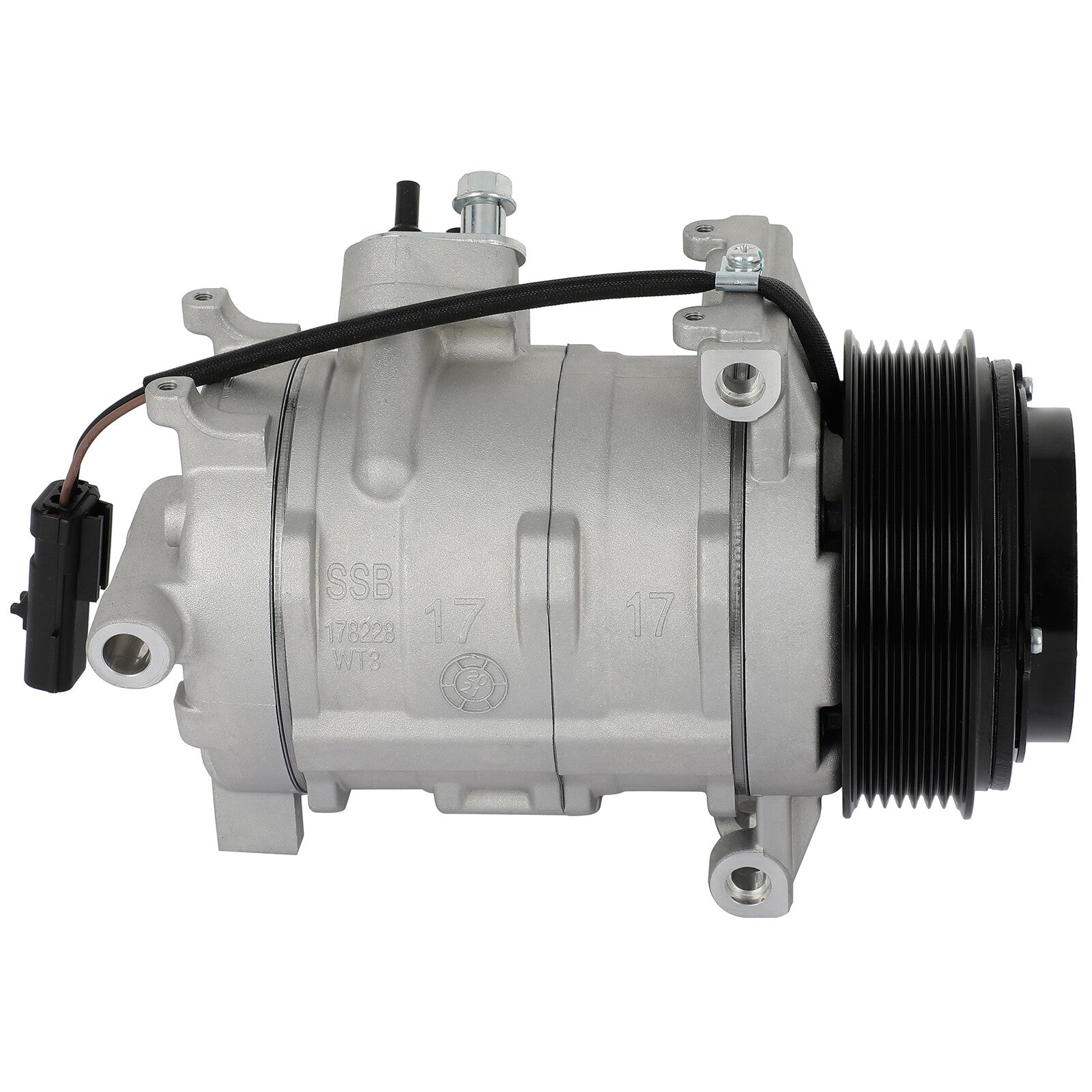AC Compressor with Clutch For Jeep Grand Cherokee 2007-2010 3.0L 55116835AC 6B93BC-57