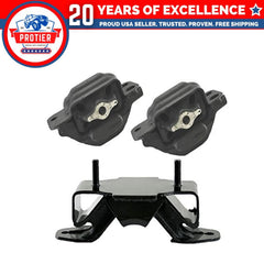 Fits 2003-2004 Dodge Ram 2500 5.7L 4WD Engine Motor&Trans Mount Set 3 pc 6B93BC-57