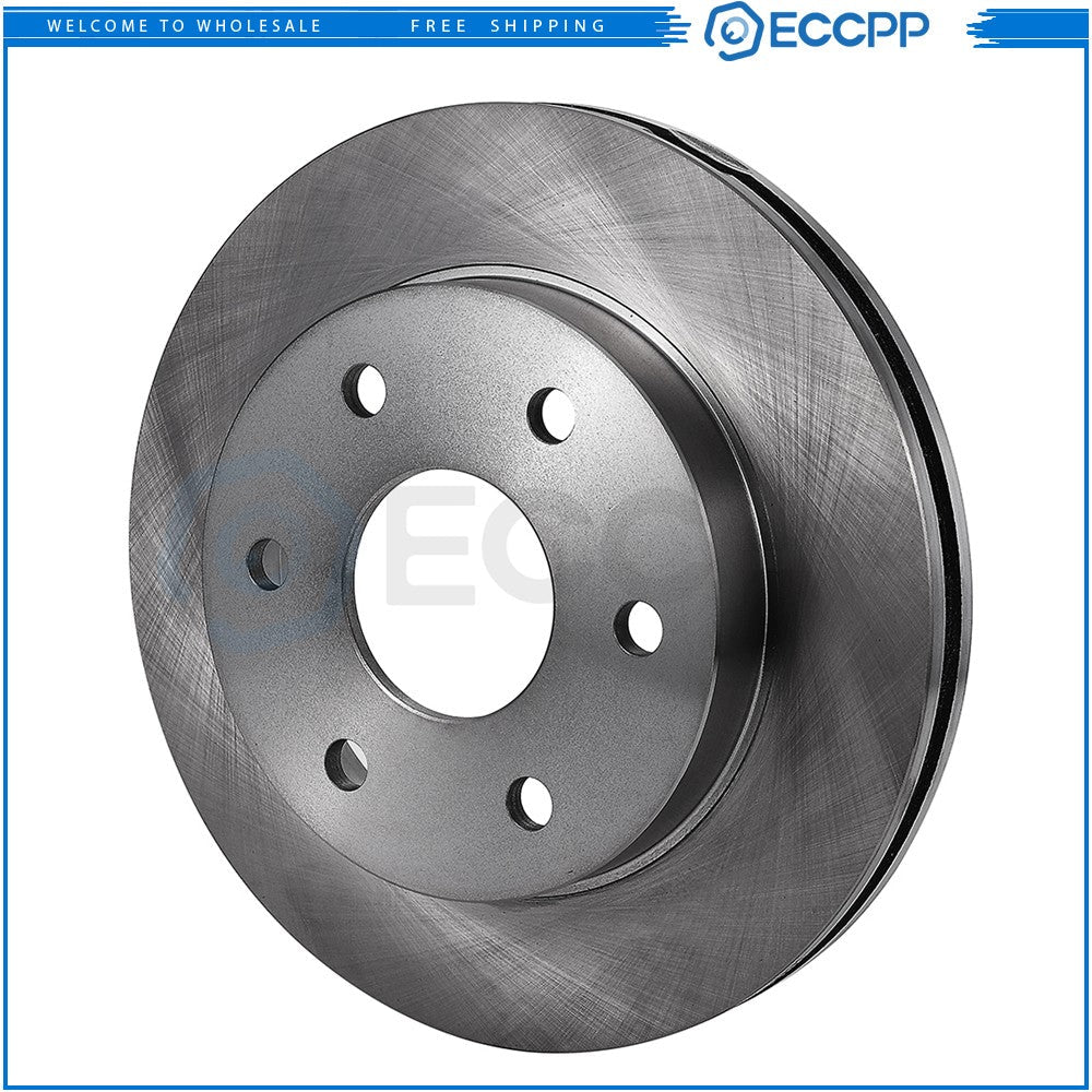 Fits 2002-2005 Cadillac Escalade 5.3L Front Sloid Brake Rotors & Ceramic Pads 6B93BC-57