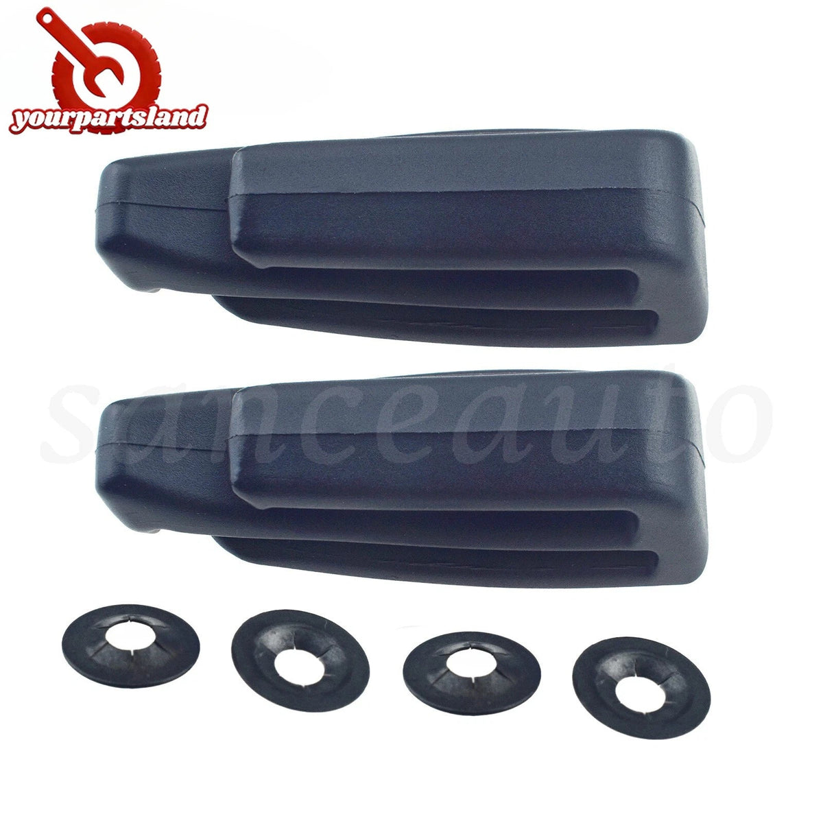 For 2001-2006 Gen3 Mitsubishi Montero SEAT BELT CLIP Holder Black MR655317 6B93BC-57