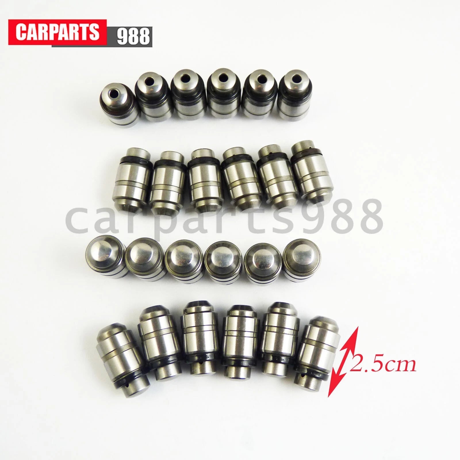 24Pcs Lash Adjusters Lifters Fit for Chrysler Dodge Mitsubishi 6G72 6G72T JB2250 6B93BC-57