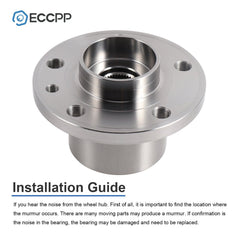 2 Pcs Wheel Hub Bearings Front For 2011 2012 2013 2014 Volvo S60 S80 XC60 XC70 6B93BC-57
