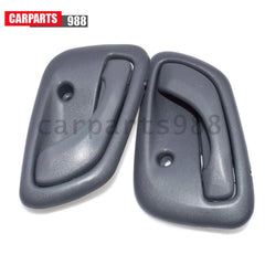 2Pcs Gray Interior Door Handle Left Right For Chevy Tracker 1999-2004 30024123 6B93BC-57