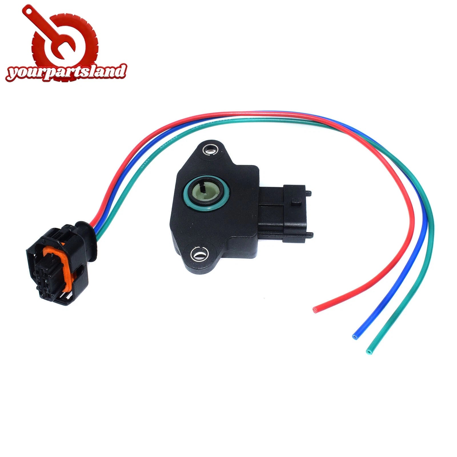 35170-22600 Throttle Position Sensor w/ Connector Fit Hyundai Kia Dodge Saab 6B93BC-57