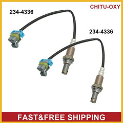 2Pcs Downstream Oxygen Sensor For Chevy Silverado GMC Sierra Yukon XL 1500 5.3L 6B93BC-57