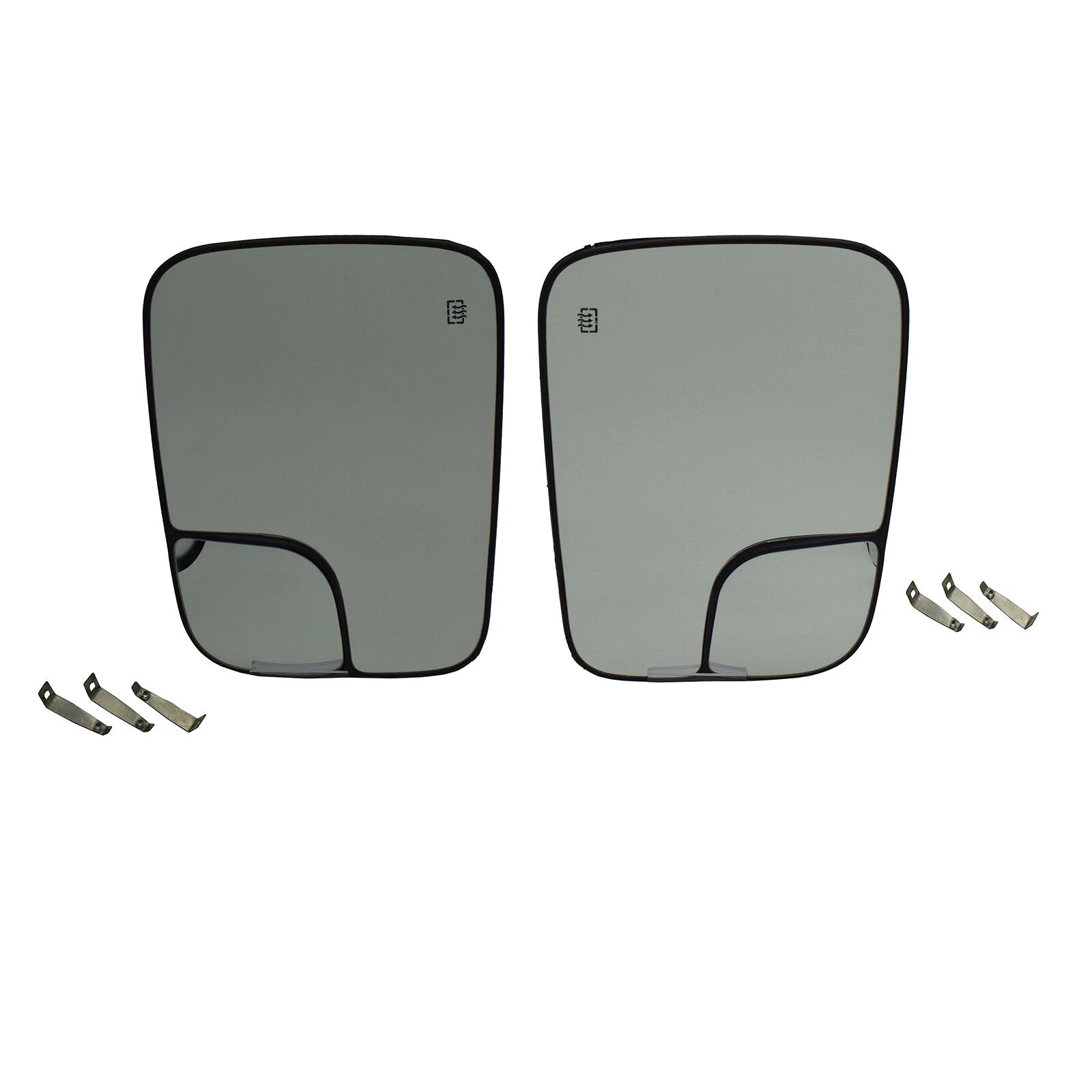 Left Right Mirror Glass Heated for 2005-2008 Dodge Ram Truck 1500 2500 3500 6B93BC-57