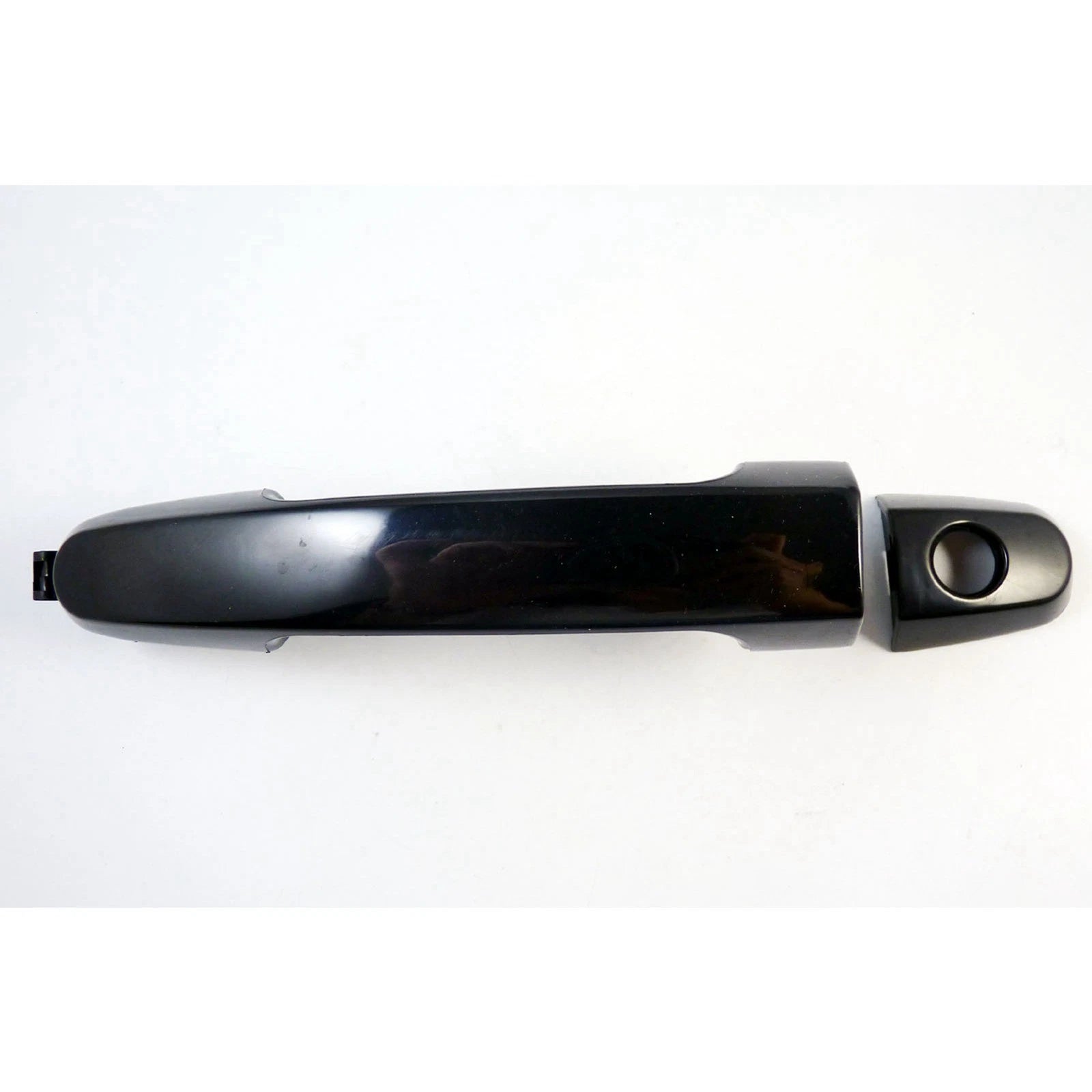 FOR Toyota Pontiac Outside Exterior Door Handle With Keyhole Front Smooth Black 6B93BC-57