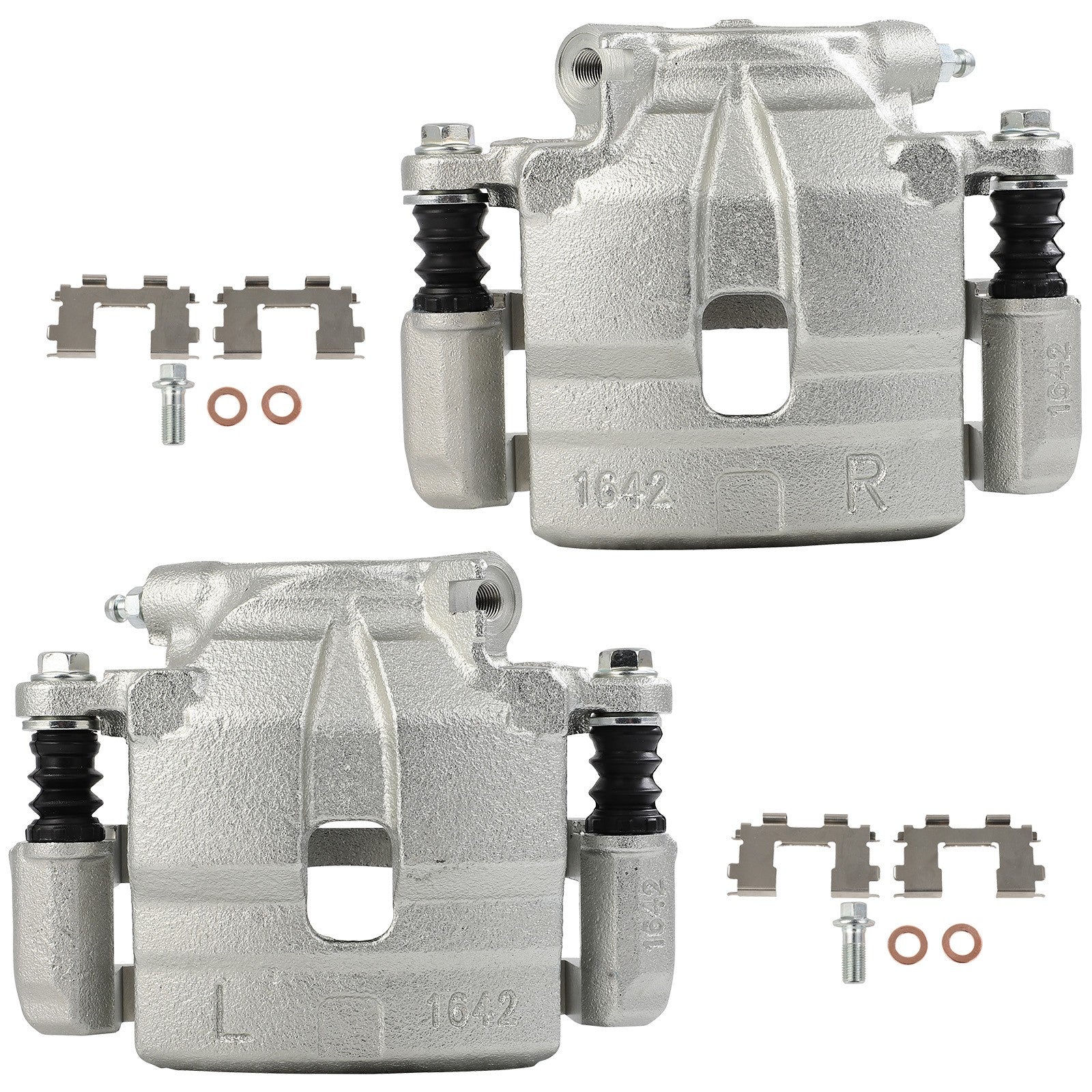Front Brake Calipers 2Pcs For 1998 Chevrolet Tracker 1991-1998 Suzuki Sidekick 6B93BC-57