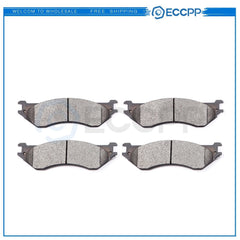 Front Ceramic Brake Pads For Ford F-150 1999-04 F-250 97-99 Dodge Ram 1500 99-03 6B93BC-57