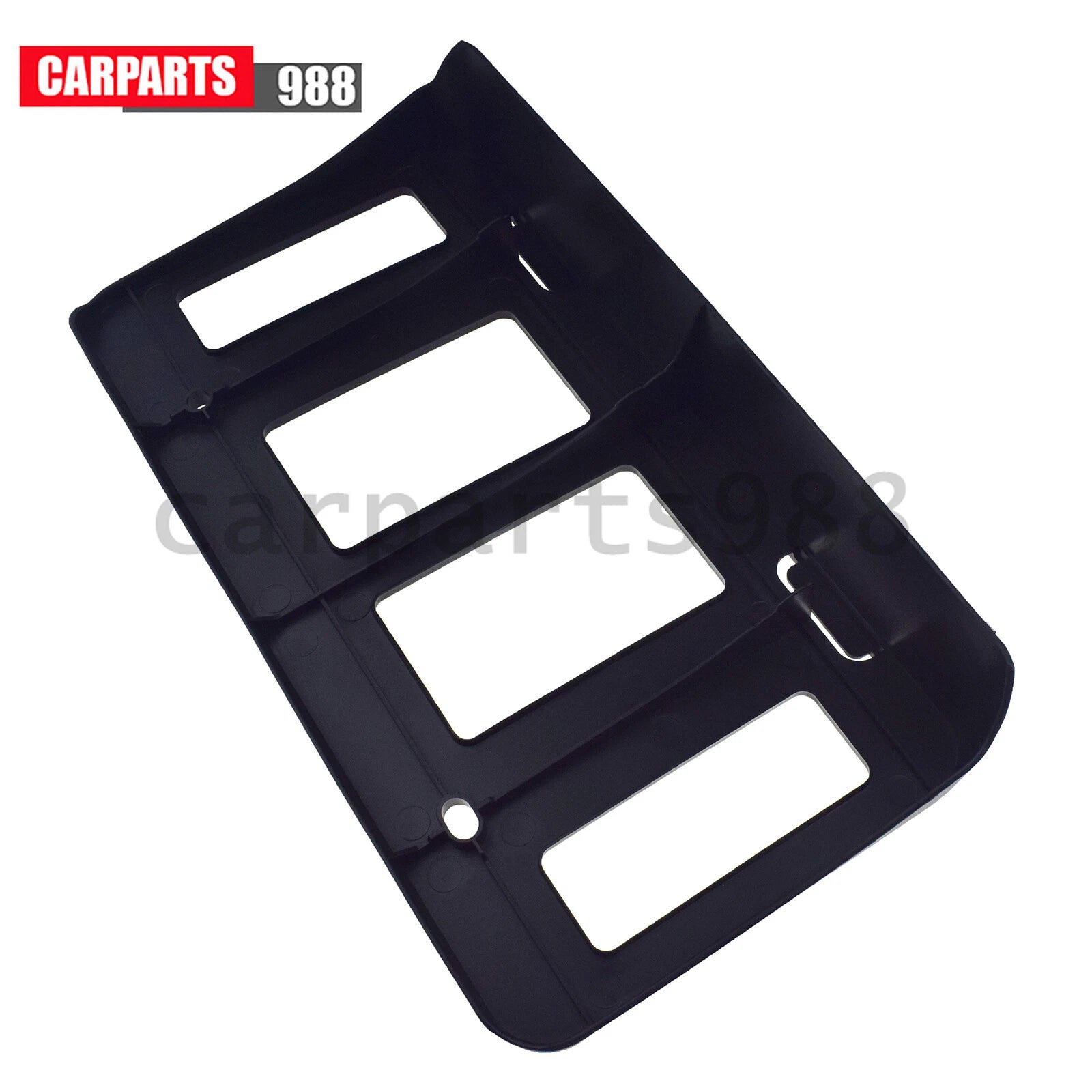 Front License Plate Bracket Black For 2014-21 Toyota Tundra 751010C011 TO1068124 6B93BC-57