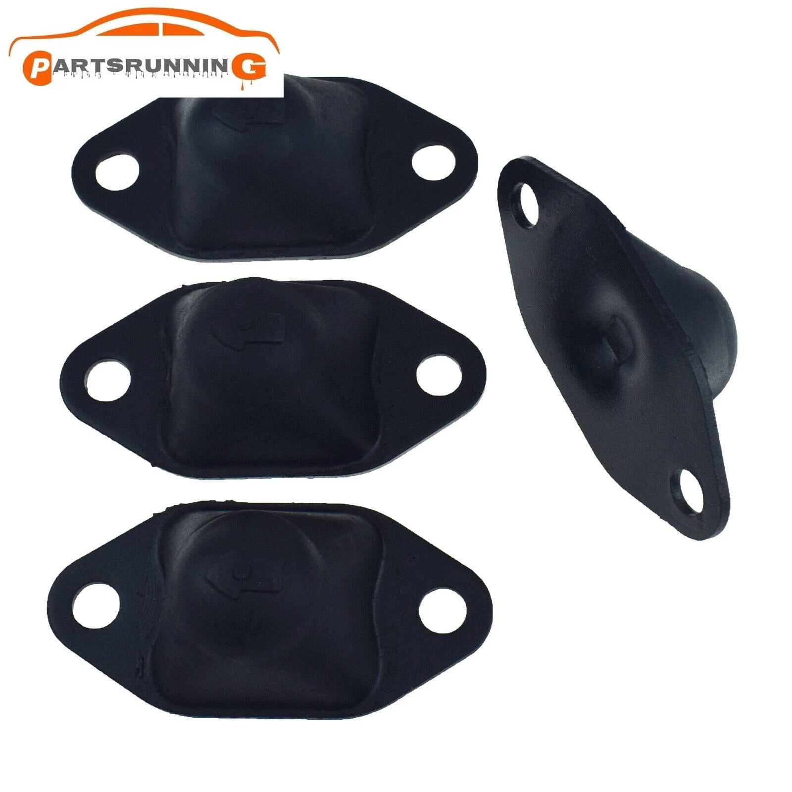 4PCS Front Upper Suspension Arm Bump Stop For Mitsubishi Lancer Montero K9 97-08 6B93BC-57