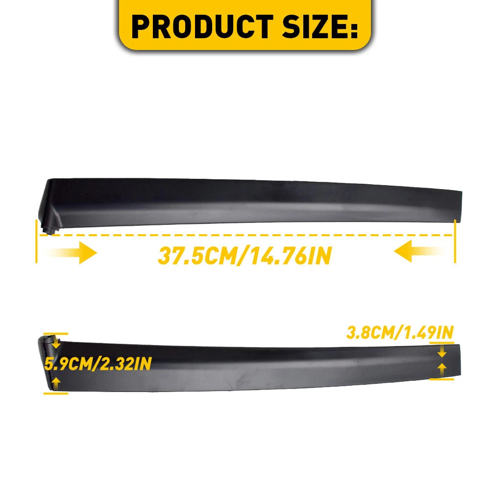 For 92-95 Honda Civic 2 3 dr LH&RH Door Garnish Trim Pillar Sash Set US 6B93BC-57