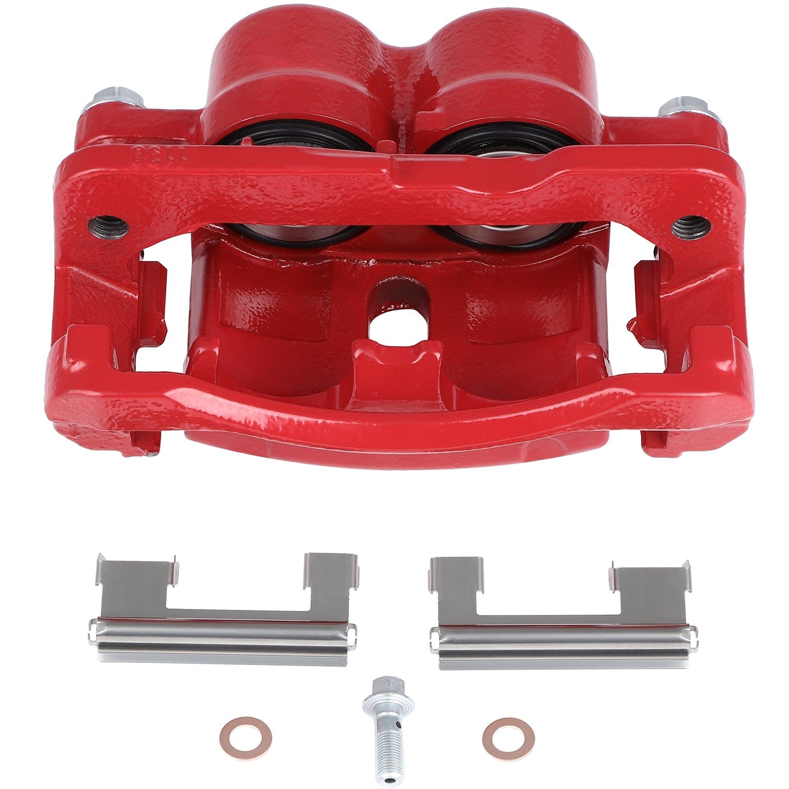 Rear Left Right Brake Calipers w/ Bracket Pair For GMC Sierra 2500 GMC Yukon XL 6B93BC-57