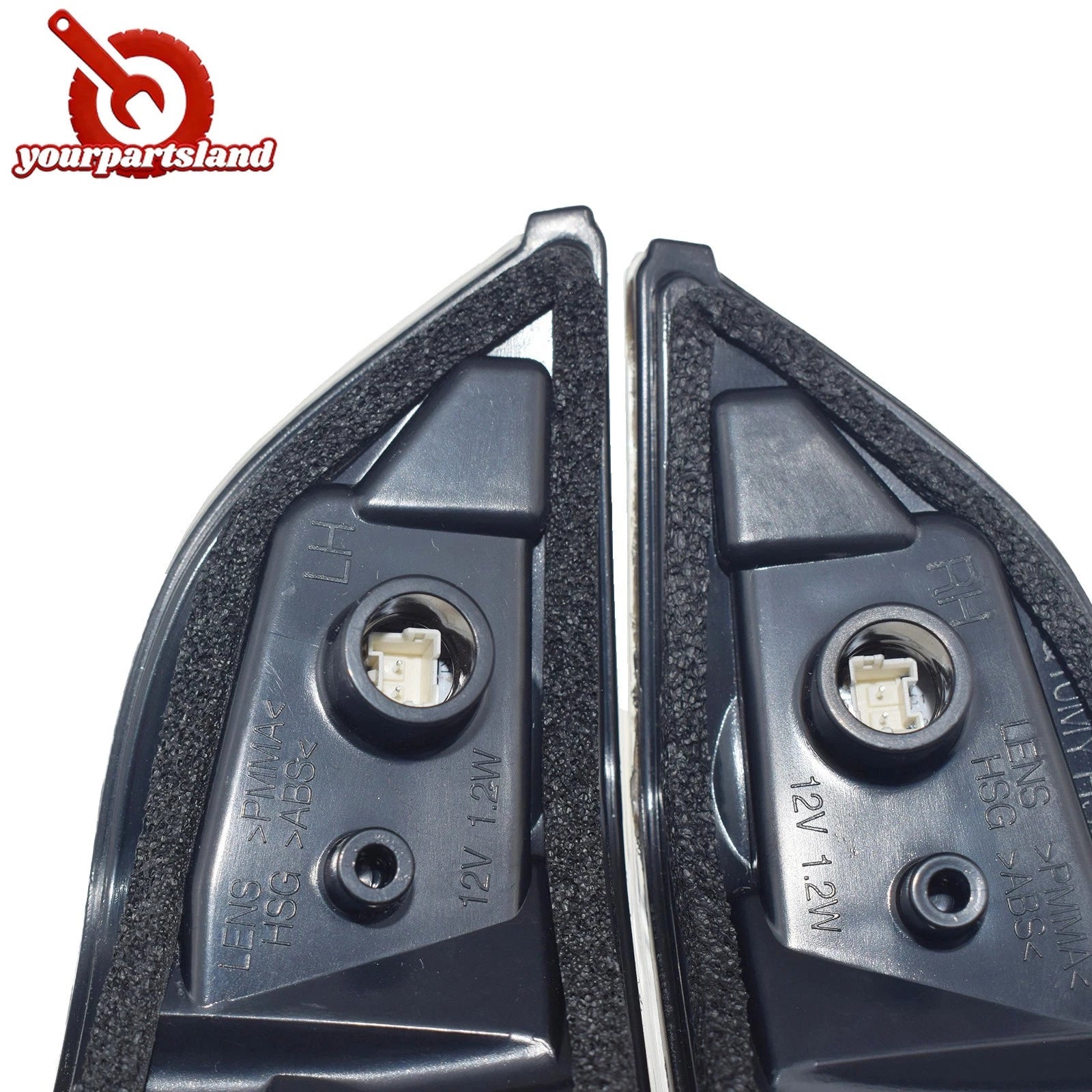 2PCS Outside Mirror Signal Lamp Front Left Right For KIA Sedona Carnival 10-14 6B93BC-57