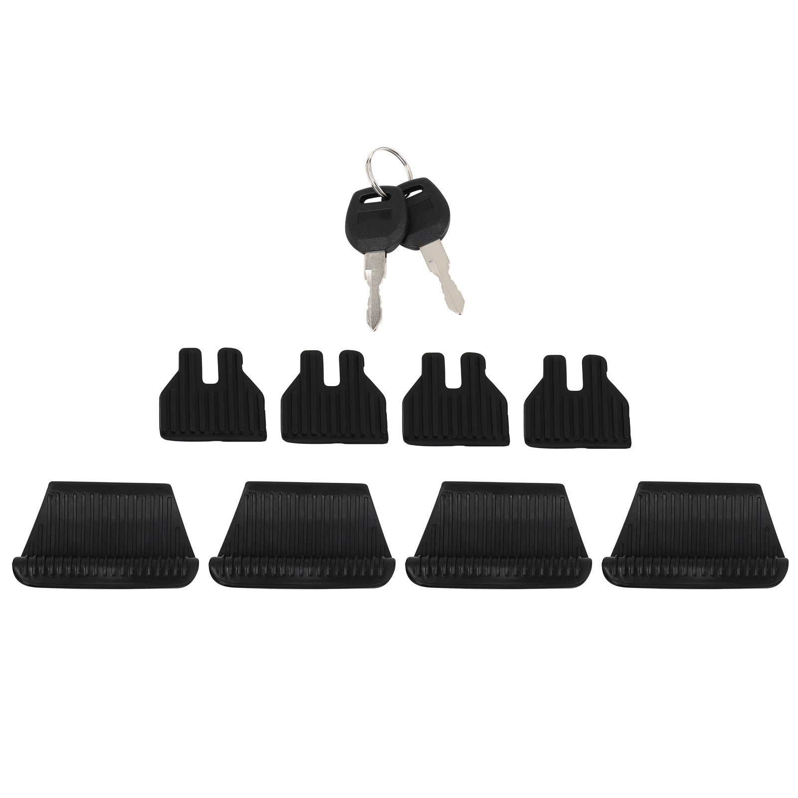 52" Roof Rack Cross Bars Luggage For Universal Raised Rail with Gap 6B93BC-57