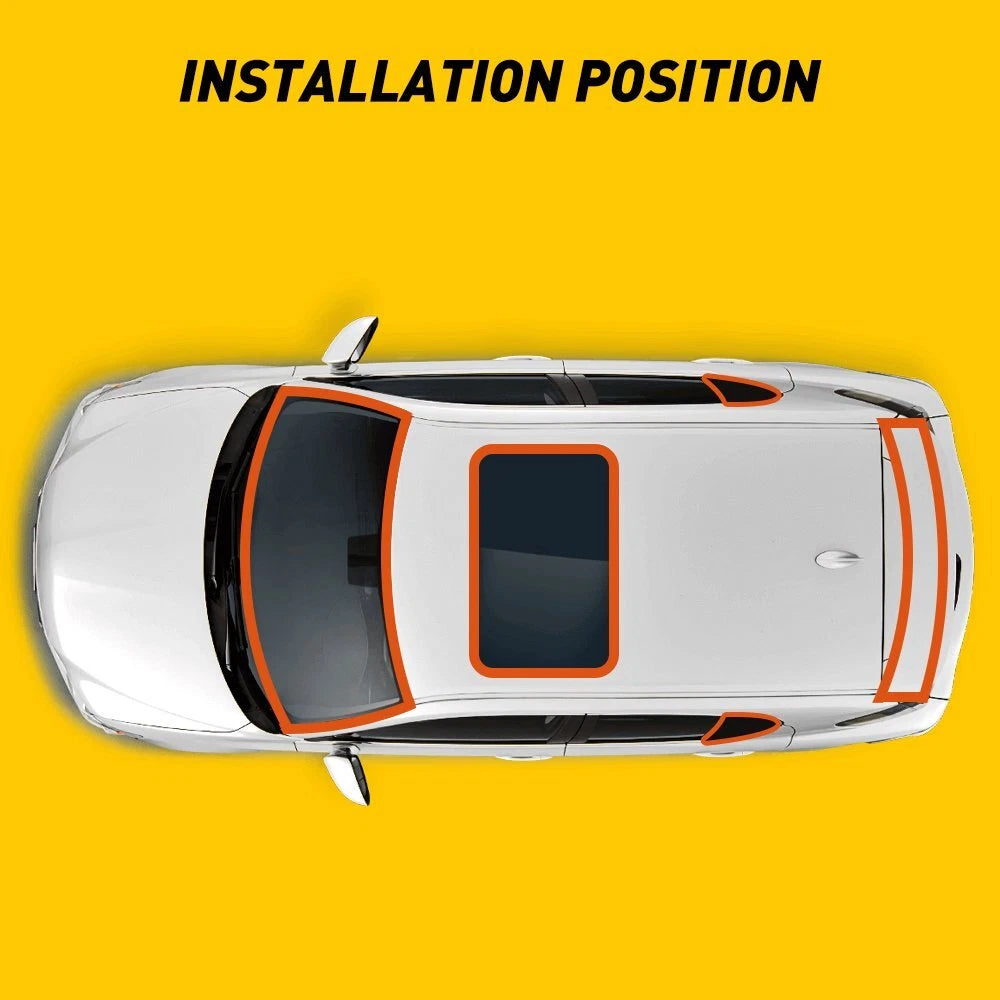 10FT Car Rubber Front Rear Windshield Panel Seal Strip Sealed Moulding Trim EOA 6B93BC-57