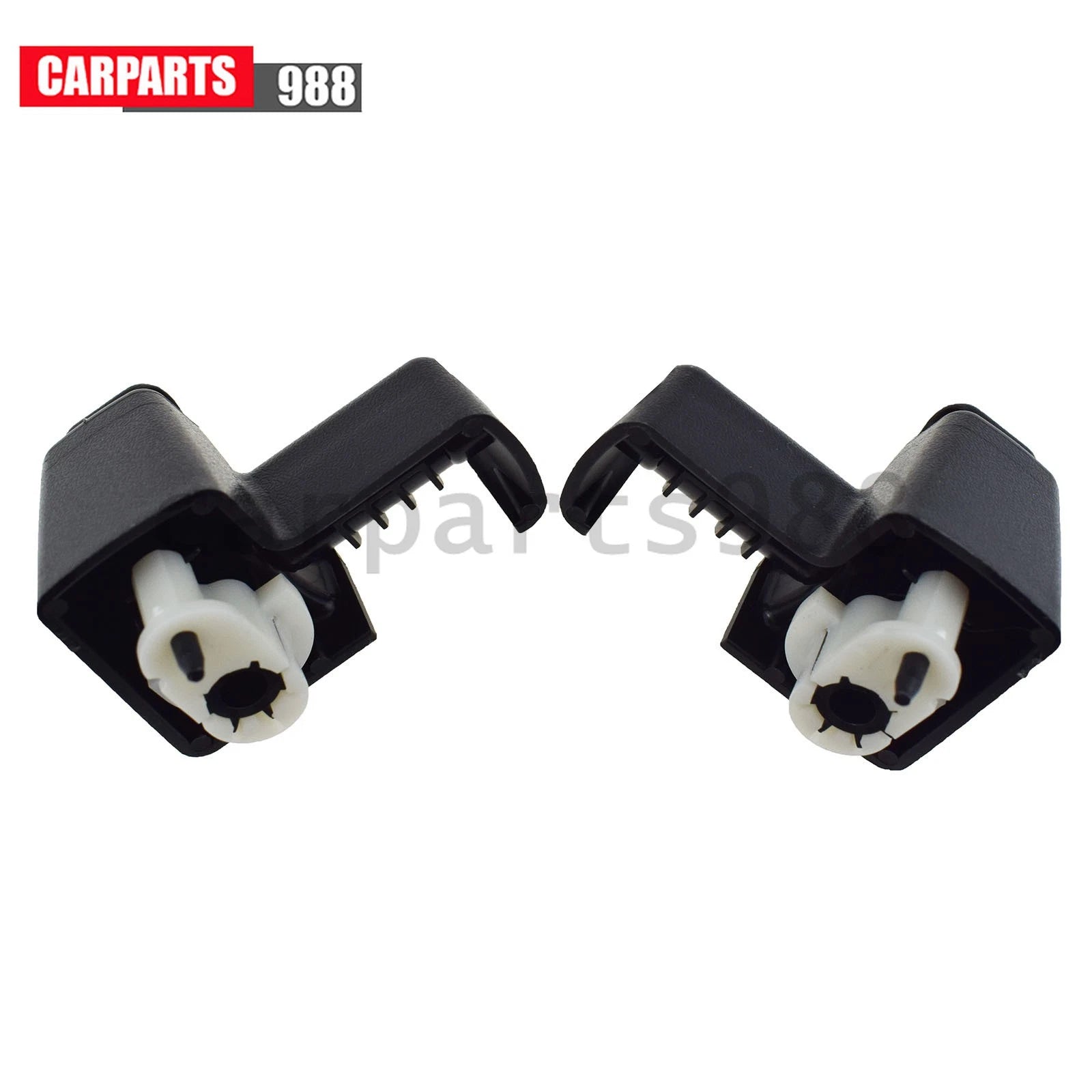 Left Right Sun Visor Retainer Clip For Land Rover Range Rover L322 2003-12 Black 6B93BC-57