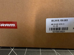 SRAM Force XG-1270 E1 Cassette XDR 10-36T Silver SRAM