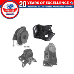 Motor & Trans Mount Set 4PCS Compatible for 95-03 Maxima / I30 3.0L / 3.5L 6B93BC-57