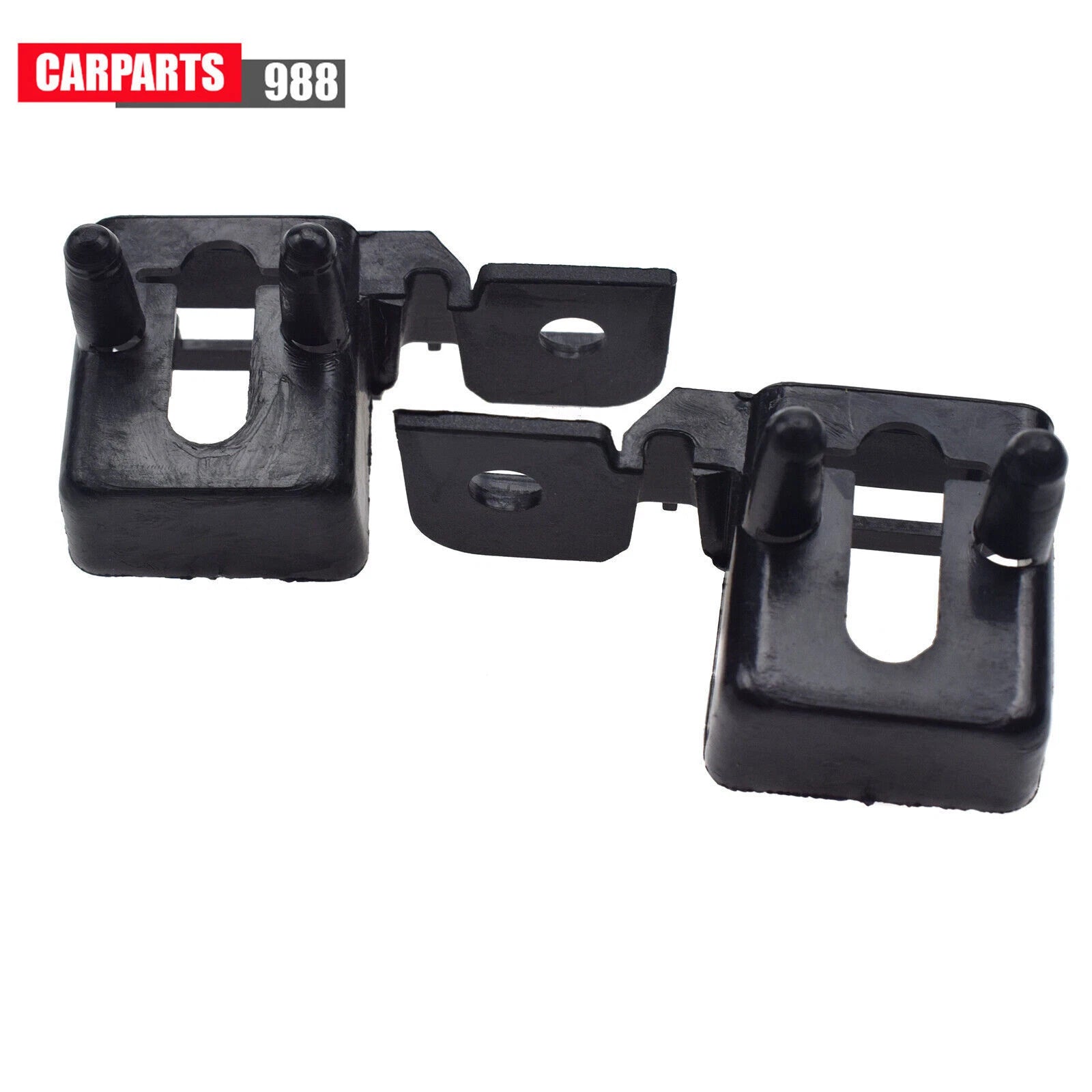 Pair Headlight Mount Bracket For 2013-16 Ford Fusion MKZ DS7Z16758C DS7Z16758D 6B93BC-57