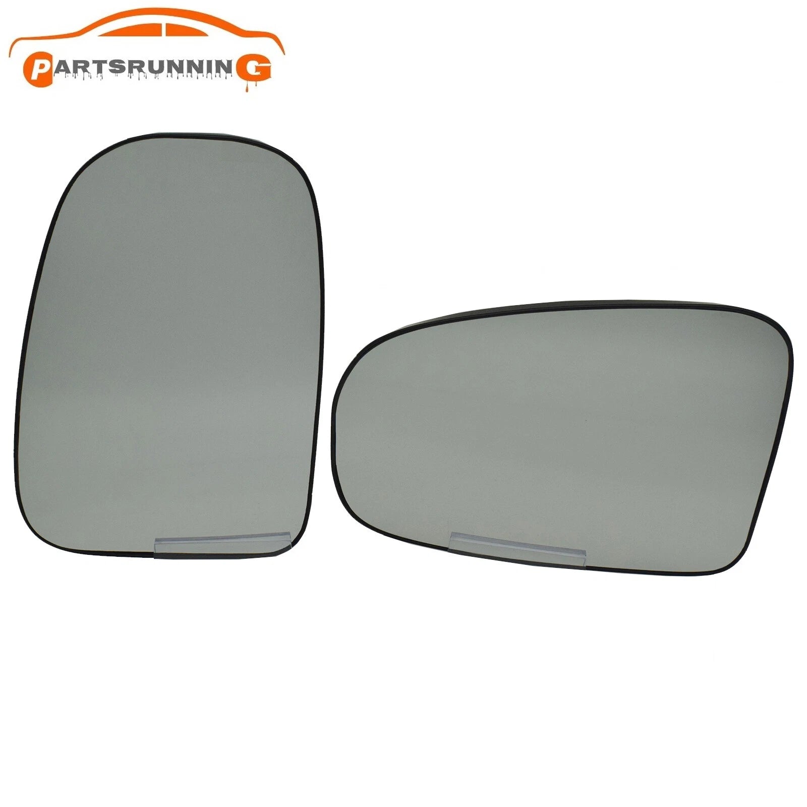 Pair Right+Left Side Mirror Glass Heated 87931-0P060 for Toyota Prius 2010-2017 6B93BC-57