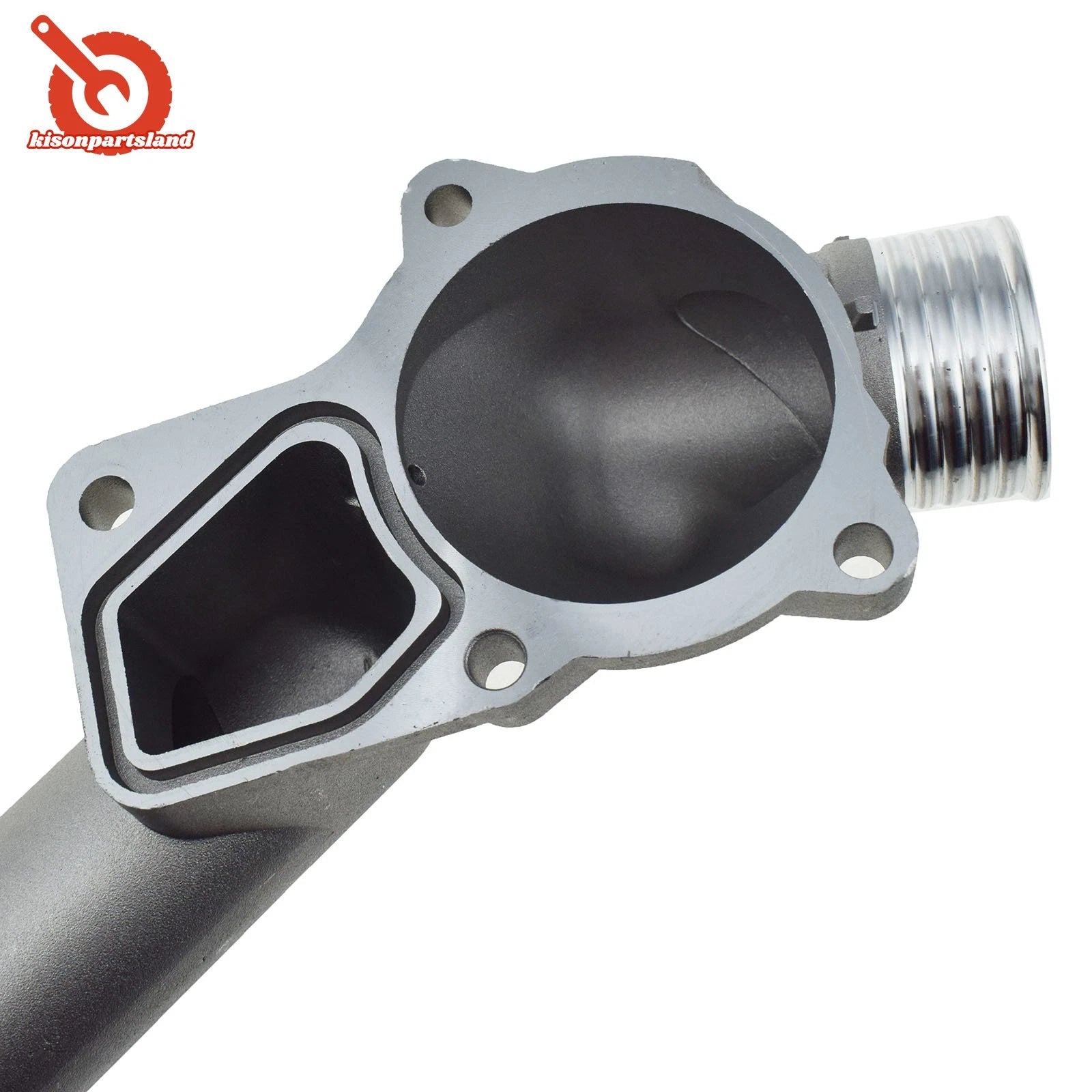 Aluminum Coolant Thermostat Housing Cover For 1997 1998 BMW 528i E39 11531740478 6B93BC-57