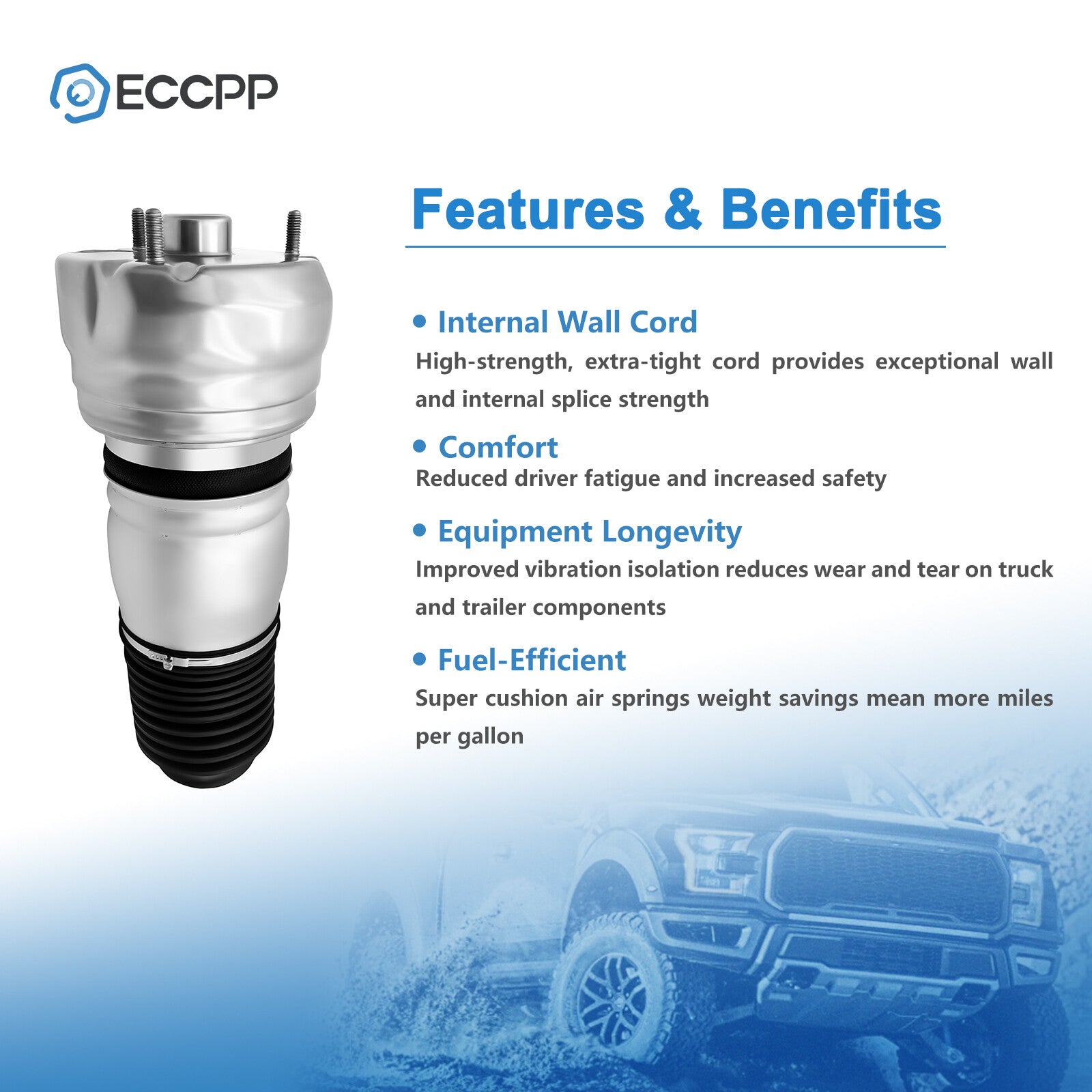 Front Left Air Suspension Spring Bag For Porsche Panamera Turbo GTS Base 14-2016 6B93BC-57