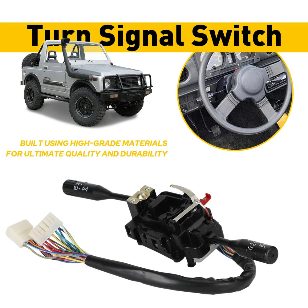WINDSHIELD WIPER TURN SIGNAL LEVER SWITCH FOR 1985-95 SUZUKI SAMURAI 37400-80521 6B93BC-57
