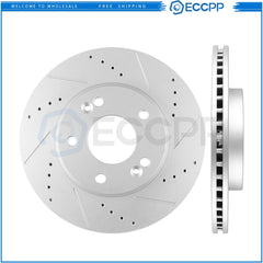 280mm Front Disc Brake Rotors for Hyundai Elantra GT Veloster Forte Soul Forte5 6B93BC-57