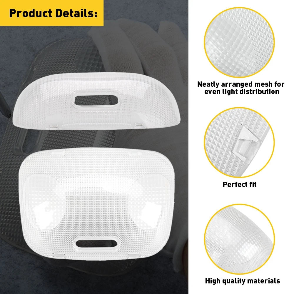 For 1996-2004 Ford Ranger Car Interior Overhead Dome Map Light Lamp Len Cover US 6B93BC-57