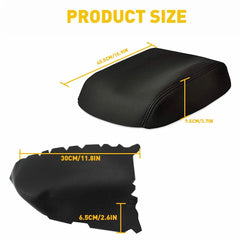 For Honda Pilot 09-15 Black Front Door Armrest Center Console Leather Cover EOA 6B93BC-57