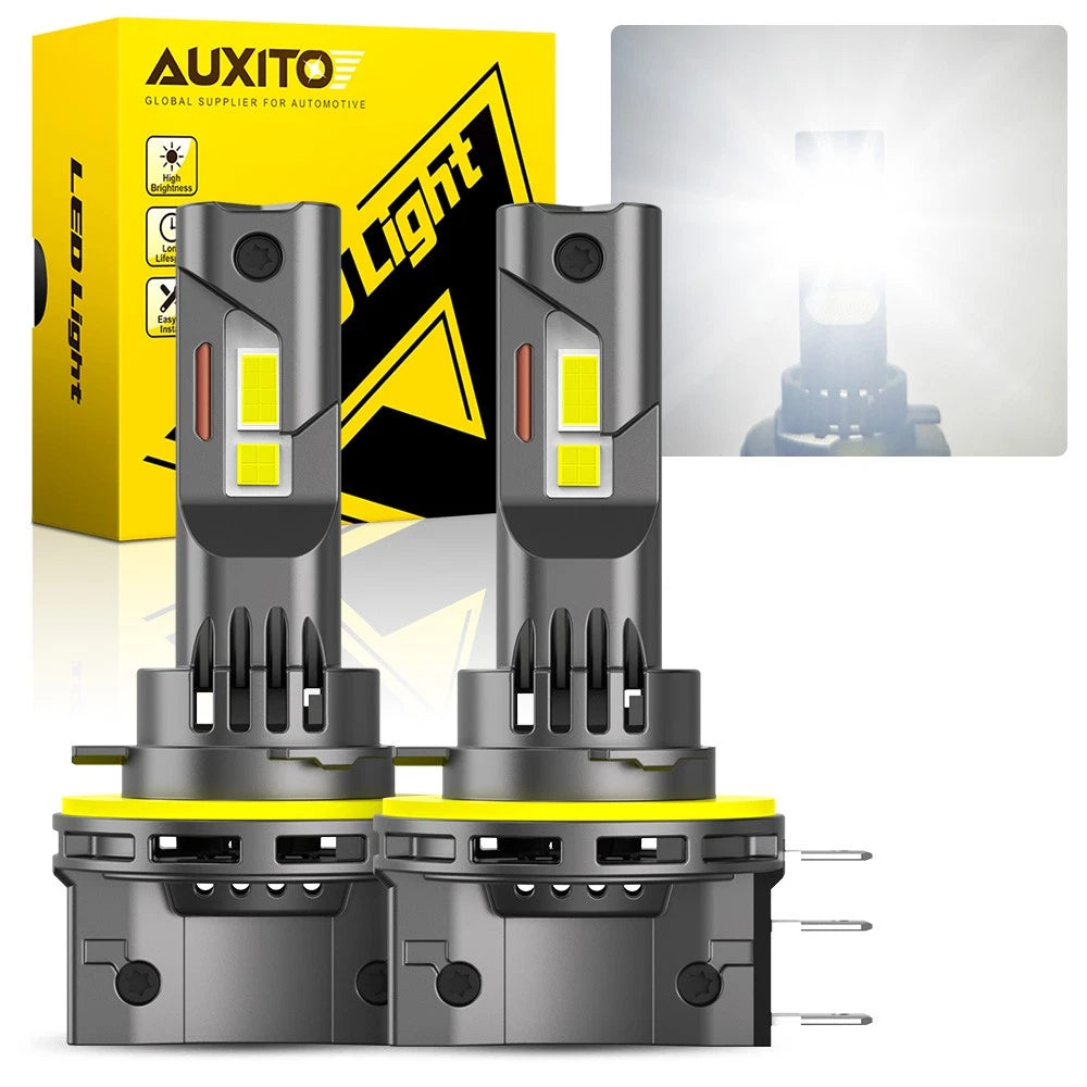 AUXITO H15 LED Headlight Headlamp Bulb Canbus Error Free High Beam DRL GF US EOA AUXITO