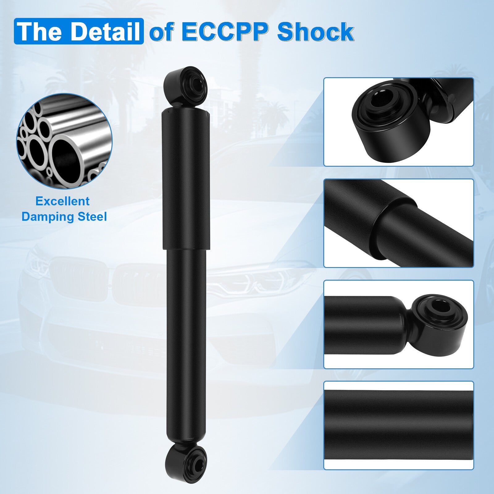 Pair of Rear Shocks Absorbers for 2001 2002 2003 2004 2005 2006 Acura MDX 3.5L 6B93BC-57
